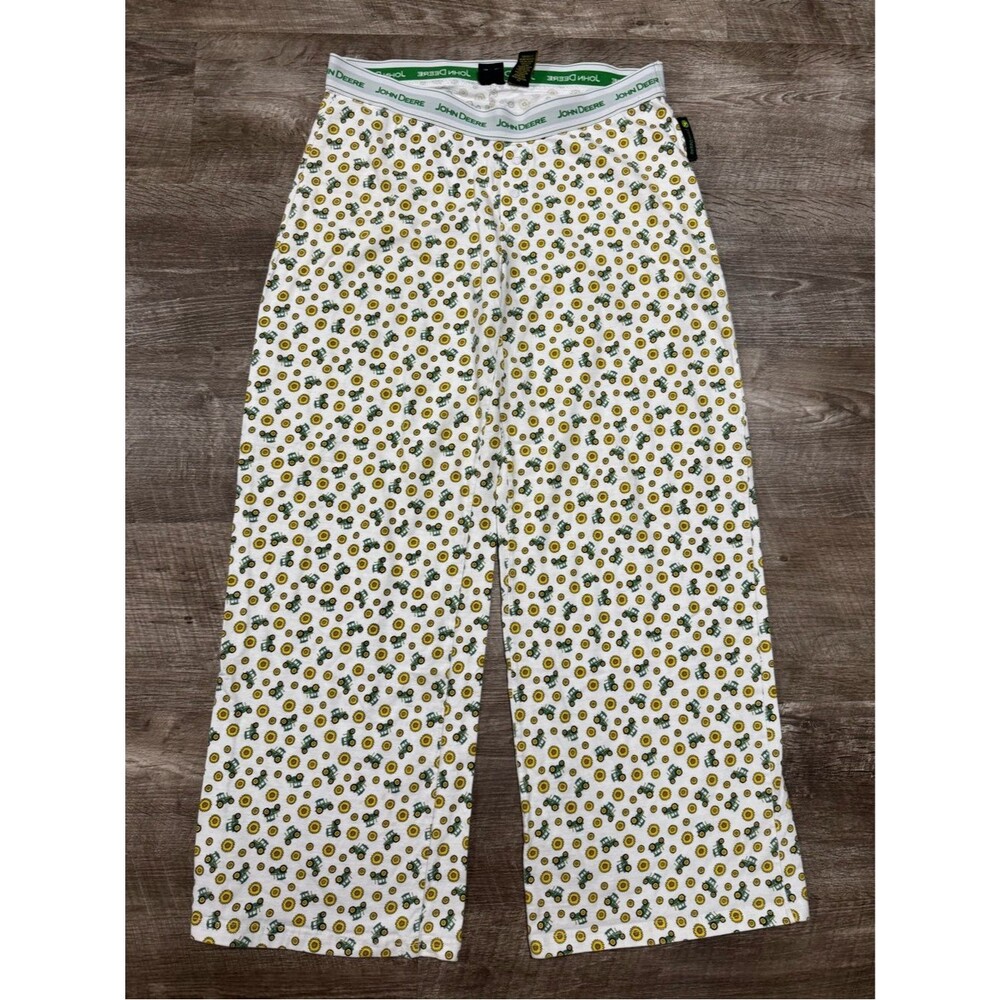 John Deere Wide Leg Pajama Pants Size Large